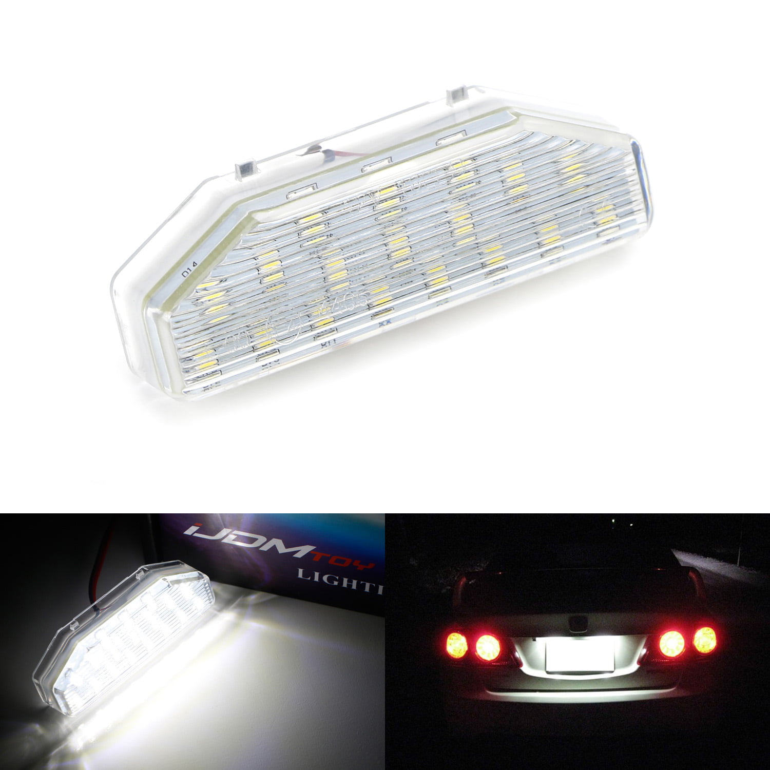 OE-Fit Full LED License Plate Light Kit For Silverado GMC Sierra 1500 —  iJDMTOY.com