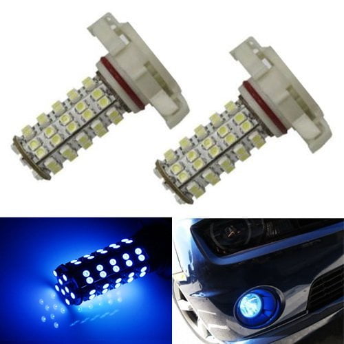 iJDMTOY 69-SMD 5202 LED Replacement Bulbs Compatible With Fog Lights or Daytime Running Lamps, Ultra Blue