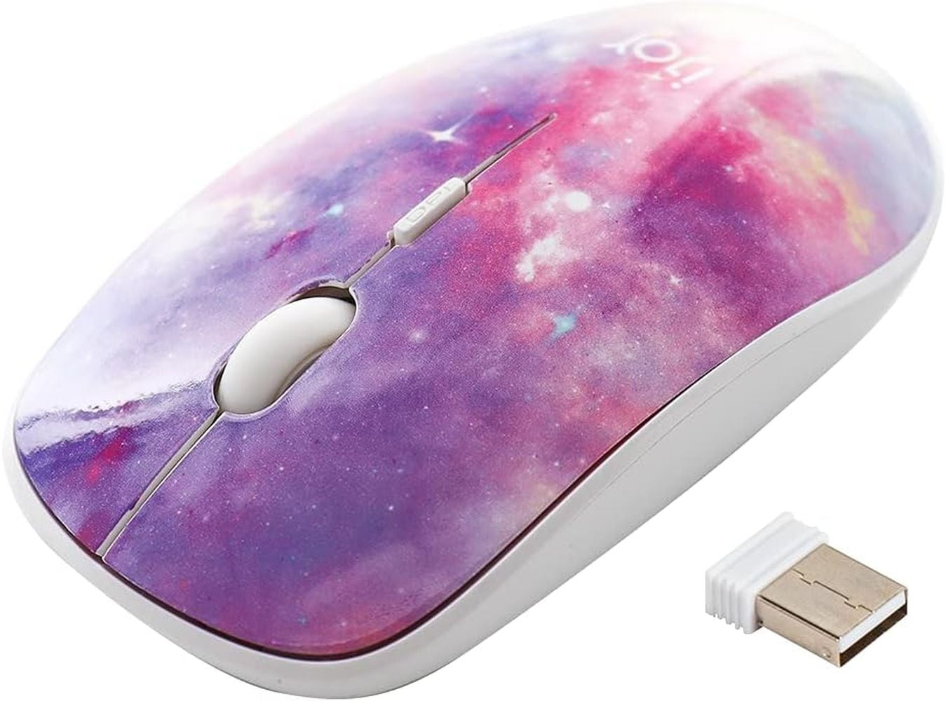 iJOY Click Tie Dye Bluetooth Wireless Mouse for Laptop and