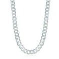 thumbnail image 1 of iJewelry2 Rhodium Plated Sterling Silver 6.25mm Urban Cuban Chain Necklace 22'', 1 of 2