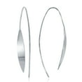 thumbnail image 1 of iJewelry2 Sterling Silver Curved Pointed Flat Bar Threader Earrings, 1 of 8