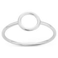 thumbnail image 1 of iJewelry2 Sterling Silver Small Open Circle Ring Size 7, 1 of 8