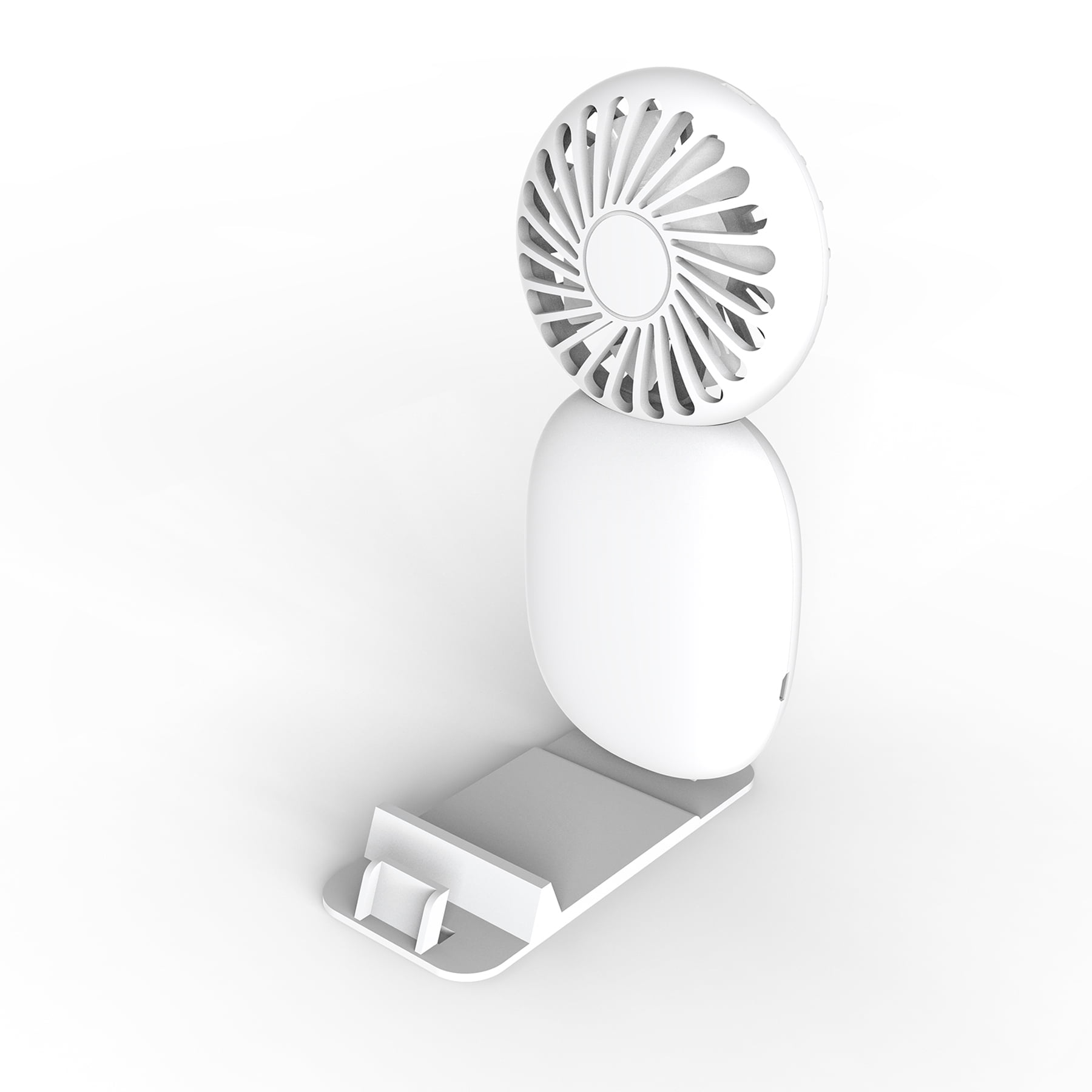 iJoy Phone Stand + Fan Hand Held Fan and Phone Stand Compatible