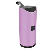 iJoy Roar Pink & Black Portable Loudspeaker Splashproof Bluetooth Speaker with FM Radio