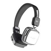 iKF R2 Wireless Headphones Retro Wired Headphones Bluetooth 5.4 Music Controls 60 Hours Playtime Noise Isolation Fast Charging Throwback 80s 90s Design Black