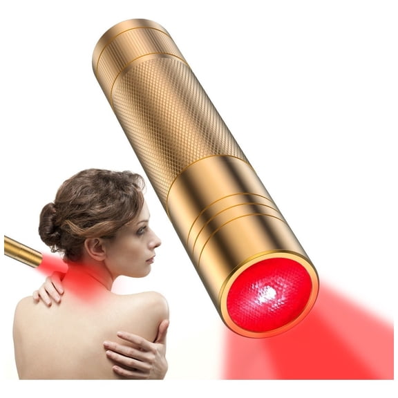iKeener Golden Flashlight-Style Home Use Equipment, Suitable For Skin Care And Muscle Massage, Suitable For Gifts For Friends And Family