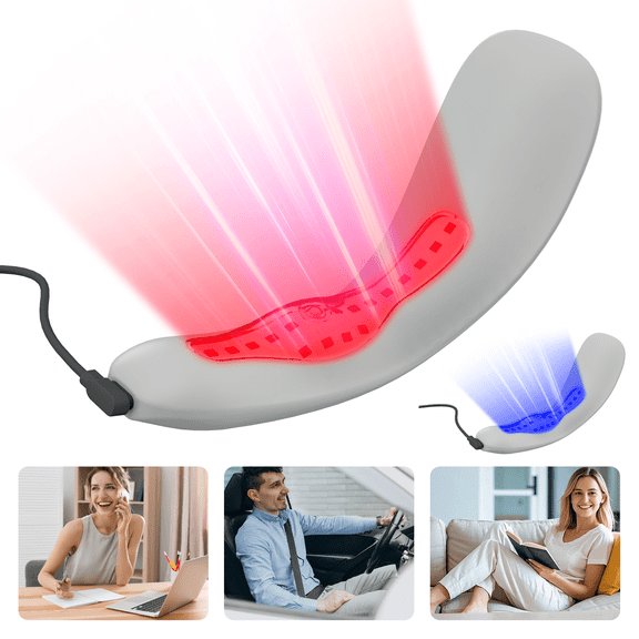 iKeener Hemorrhoid Care Device - 21 LED Light Therapy, Wireless Rechargeable, Ultra-Comfortable Design, Connect with APP for Smart Care