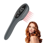 iKeener Red Light Hair Comb with Vibration Mode, USB Rechargeable for Daily Grooming