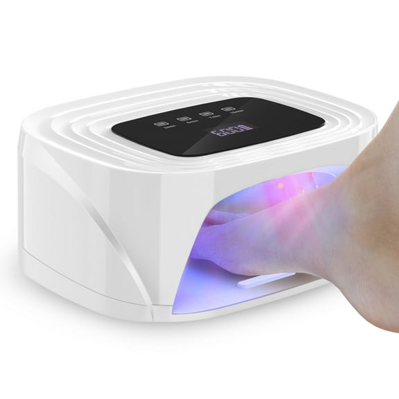 iKeener Rechargeable Nail Lamp Is Designed For Nail Fungus, With More Space