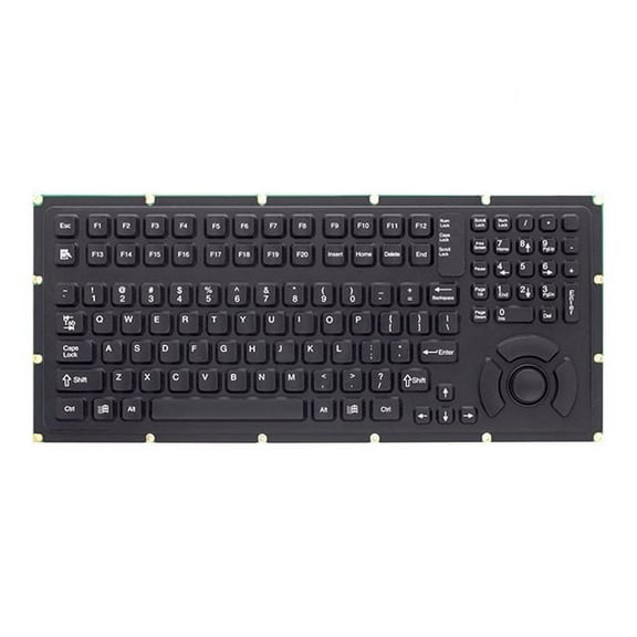 Ikey Industrial Keyboard,Corded,USB/PS2 5K-OEM-FSR-USB