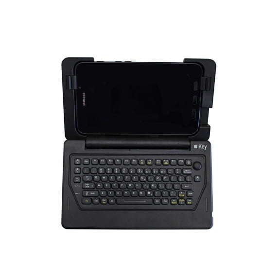 iKey IK-SAM-AT Snap-On Rugged Backlit Keyboard for the Samsung Galaxy Tab Active2 Rugged Tablet