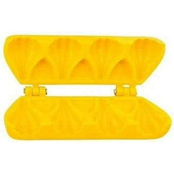 iKonbi Ganpati Modak Plastic Mould Strip/Modak Patti/Modak Sancha Choclate Mould 4 Cavity