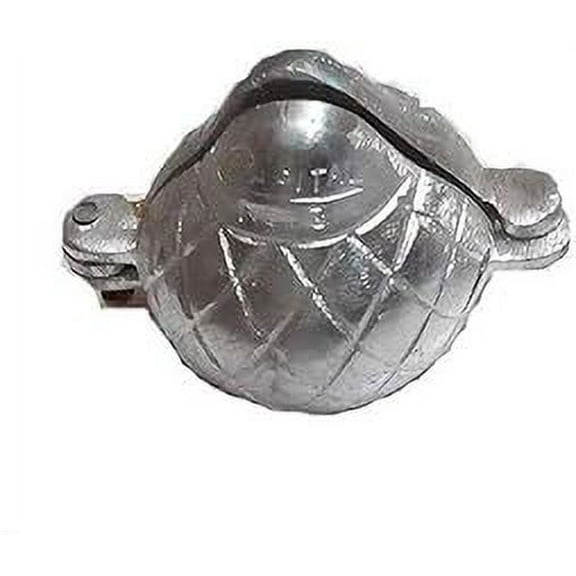 iKonbi Modak Maker Mould Aluminum for Ganpati, Diwali, Dasra, and Other Festival Set of 2(SMALL SIZE)