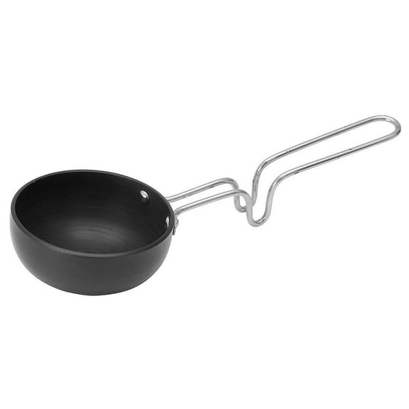 iKonbi Non-Stick Aluminium Tadka pan- Black