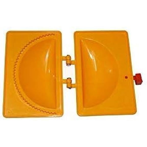 iKonbi Plastic Gujiya/Gujia Maker Mould/Homemade Stuffed Karanji Maker (Pack of 2)