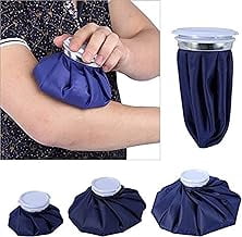 iKonbi Reusable First Aid Ice Bag Heat Pack For Knee Head Leg Pack Of 1 Big 9" (Colour and print May Vary)