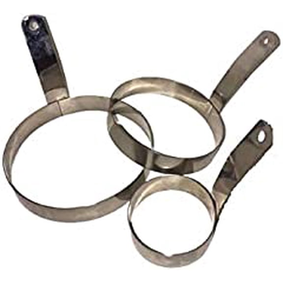 iKonbi Set of 3 Egg Ring/Pancake/Egg Muffins Benedict with Handle