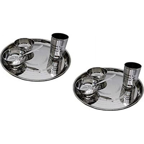 iKonbi Stainless Steel 10pcs Couple Dinner Set