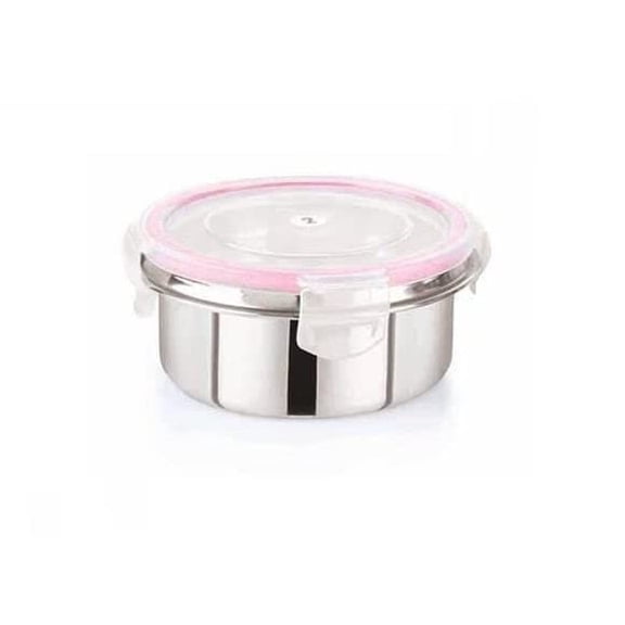 iKonbi Stainless Steel 3 Number Ubha Pink Tiffin