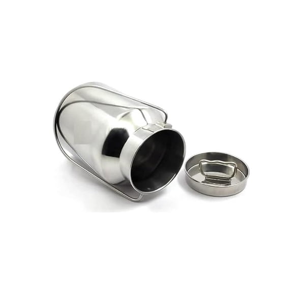 iKonbi Stainless Steel Akhand Barni/Milk Can/Container/ Milk can Ghee/Oil, Milk/Butter Milk Barni - 3L