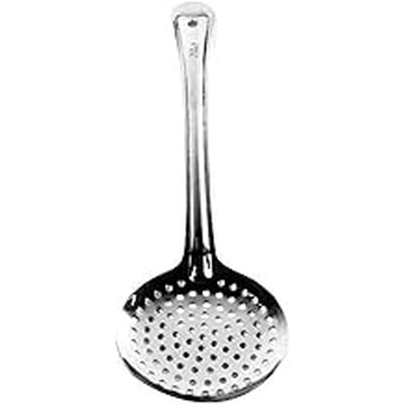 iKonbi Stainless Steel Jhara/Skimmer/Strainer Steel Frying Spoon/deep Fry for poori/sabzi/Vegetables Cooking 1 pcs