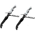thumbnail image 1 of iKonbi Stainless Steel Wine Cork Screw Sommelier Knife Style W/Bottle Opener- Set of 2, 1 of 5