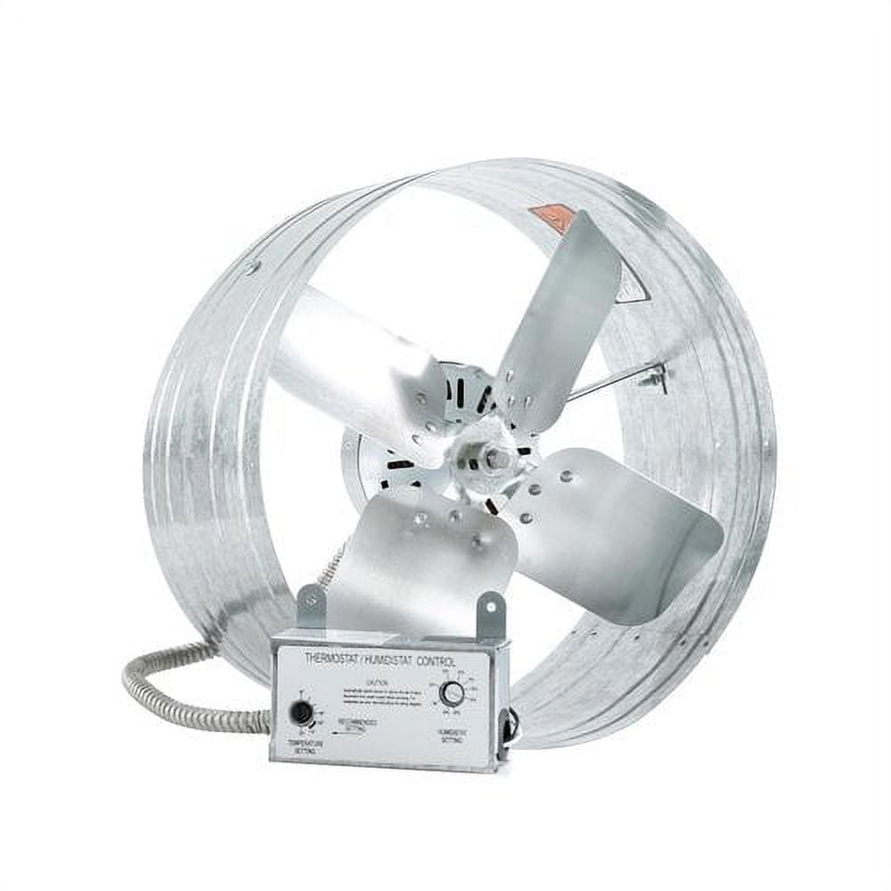 iLIVING Newest Automatic Gable Mount Attic Ventilator Fan with Adjustable  Thermostat and Humidistat - Walmart.com