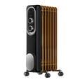 thumbnail image 1 of iLake Oil Filled Radiator Heater,1500W Electric Radiator Space Heater with 7 Oil-Filled Fins,3 Heat Settings, Adjustable Thermostat,Tip-Over and Overheat Protection,Portable Space Heater for Indoor, 1 of 8