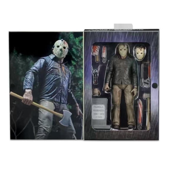 iLicht - Friday the 13th - 7inches Jason Voorhees Action Figure - Ultimate Part 4 Jason