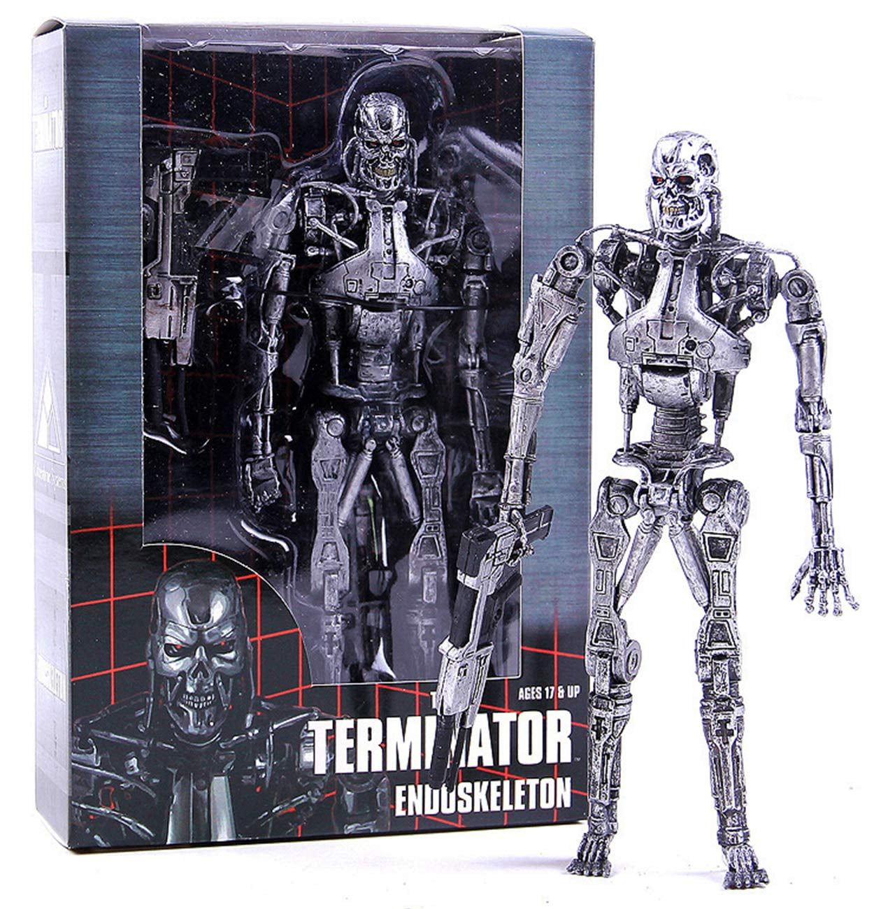 iLicht The Terminator T-800 /T-1000 Endoskeleton Action