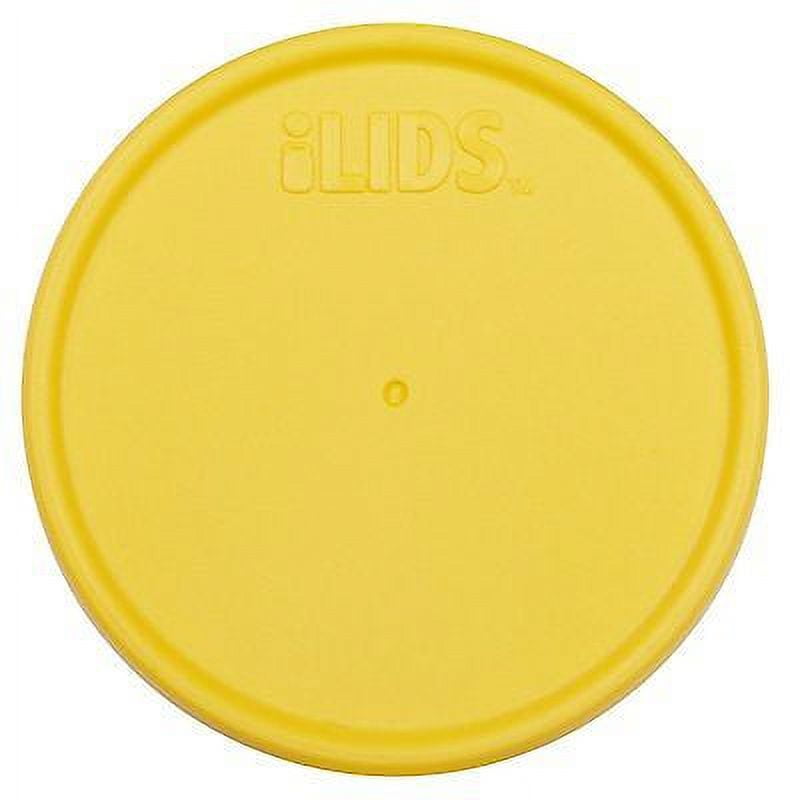 iLids Intelligent Storage Lid for Mason Jars Regular Size (Yellow