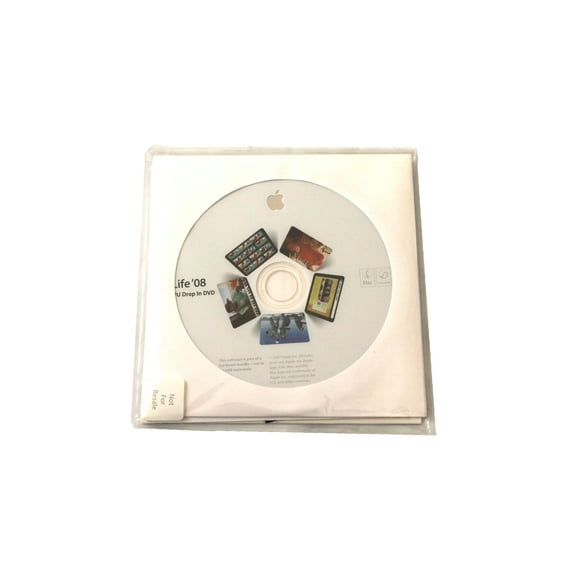 iLife '08 CPU Drop in Kit CD-ROM Software 607-1022