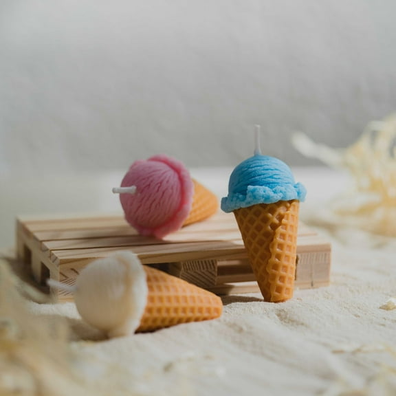 iLikePar Ice Cream Candle