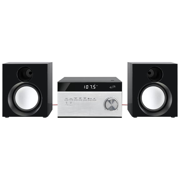 iLive 2-Channel Bluetooth Home Music System with AM/FM Radio and Remote Control, IHB227B