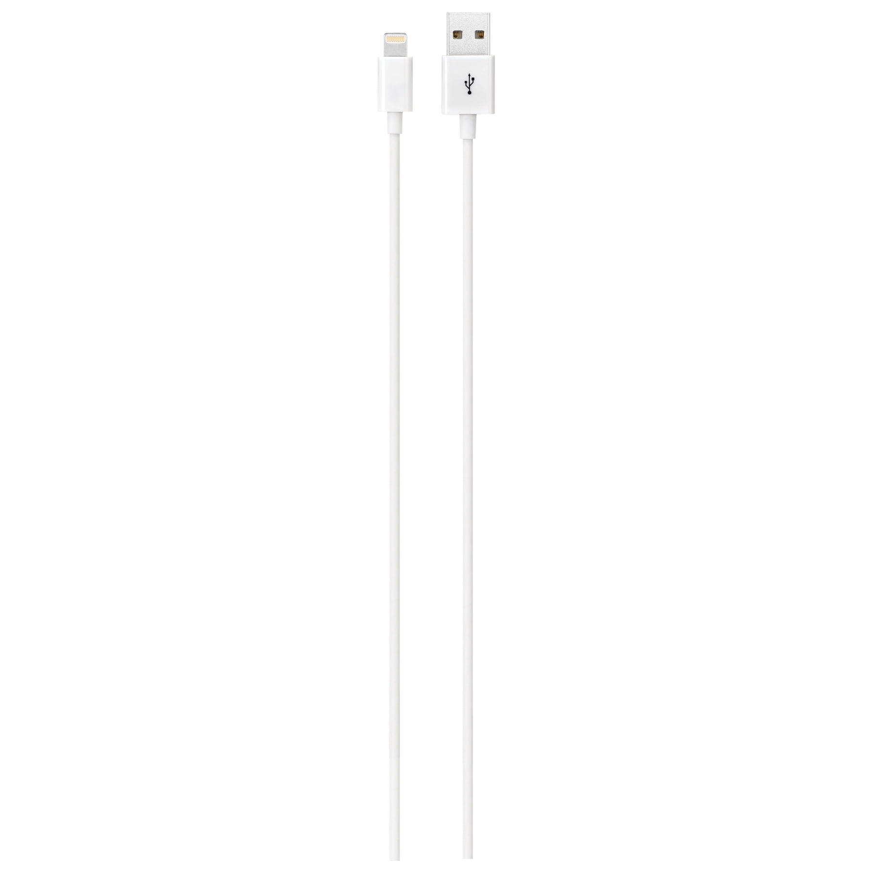 iLive 6 Ft Lightning Cable, IAT10W, White