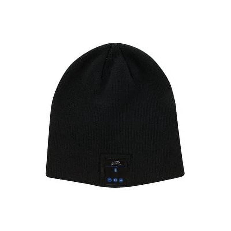 Bluetooth Beanie Hat with Wireless Headphones and Built-in Microphone Red Bluetooth Beanie Hat Headphones Wireless Winter BuiltIn  main image 3