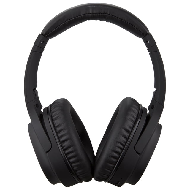 iLive 40mm Neodymium Driver Wireless Headphones with Active Noise Cancellation, Black, IAHN40B