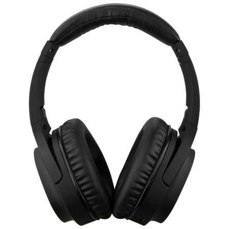 iLive Bluetooth Noise-Canceling Over-Ear Headphones, Black, IAHN40B