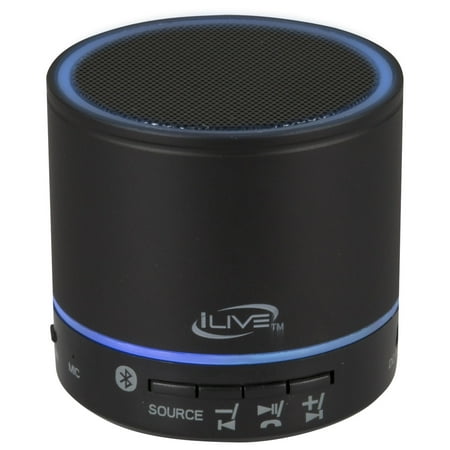 iLive - Portable Bluetooth Speaker - Black