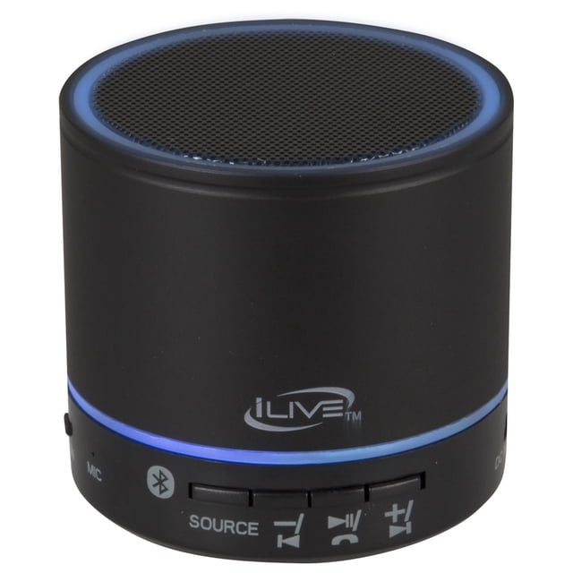 iLive Bluetooth Speaker with Rechargeable Battery, FM Radio, ISB07B