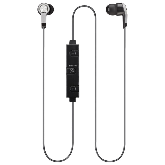 iLive Bluetooth Sports In-Ear Headphones, Silver, IAEB6