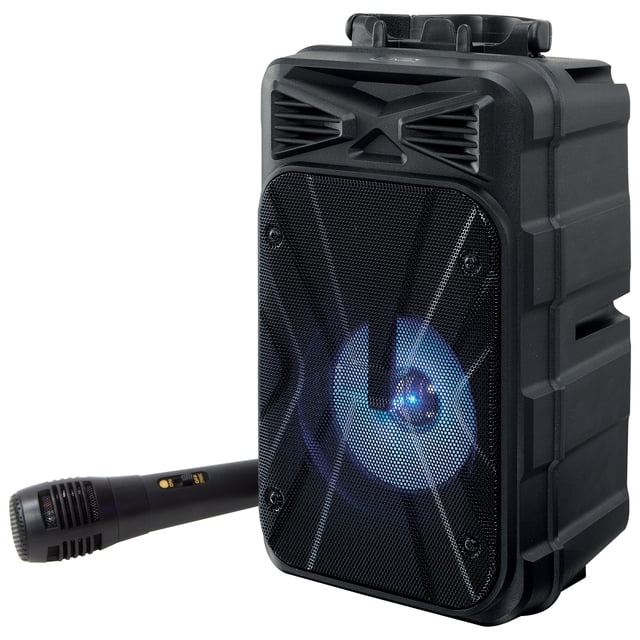 iLive Bluetooth Tailgate Party Karaoke Speaker, Black, ISB202B