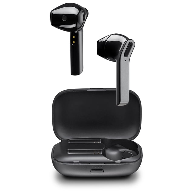 iLive Bluetooth True Wireless Headphones with Charging Case, Black, IAEBT449B