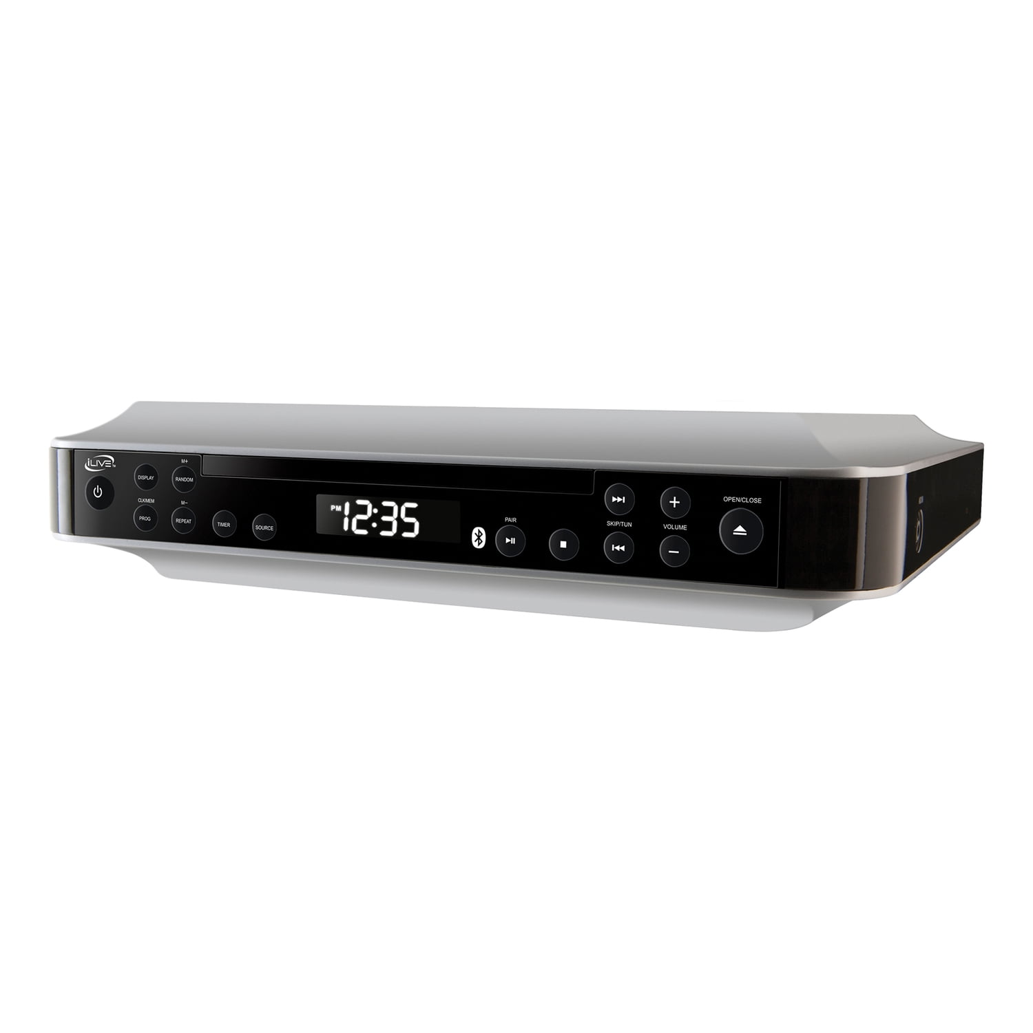 iLive Bluetooth Under-Cabinet CD Music System