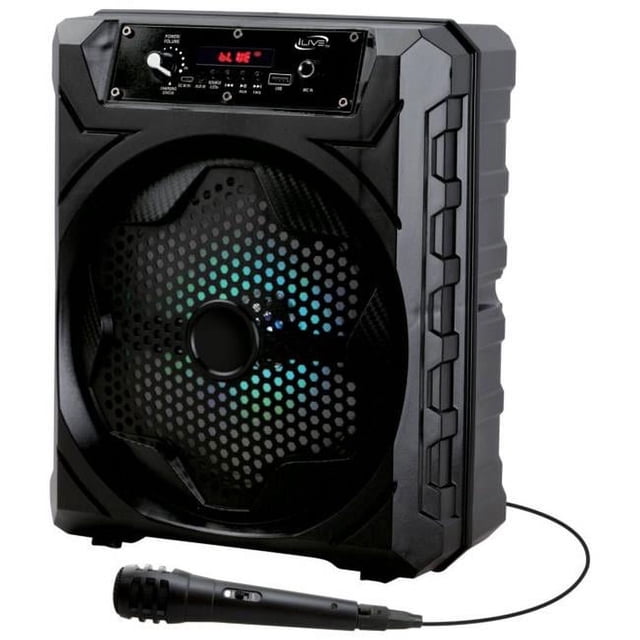 iLive 8-inch Full Range Driver Portable Tailgate Party Speaker, ISB200B