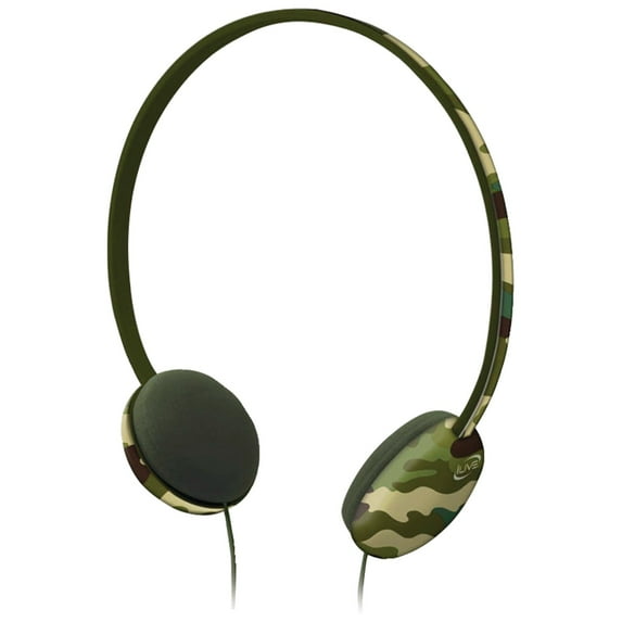 iLive IAHK55CAMO Volume-Limiting Headphones (Camo)