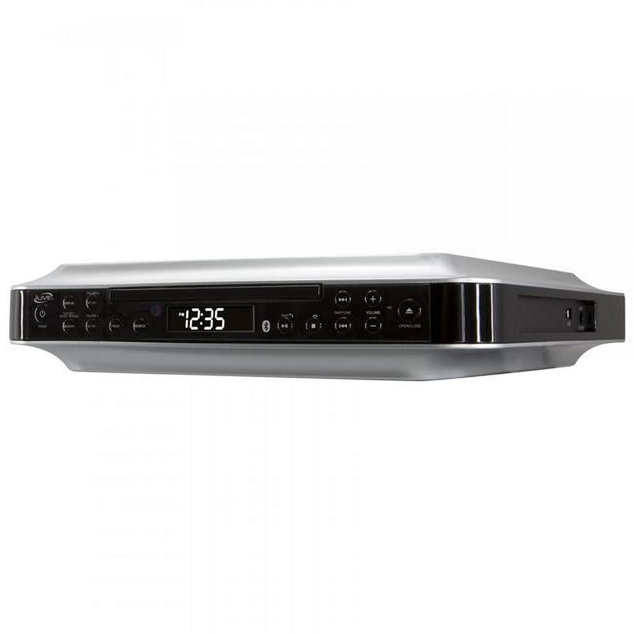 iLive Bluetooth Under CD/MP3 & AM/FM Radio, Compact Shelf