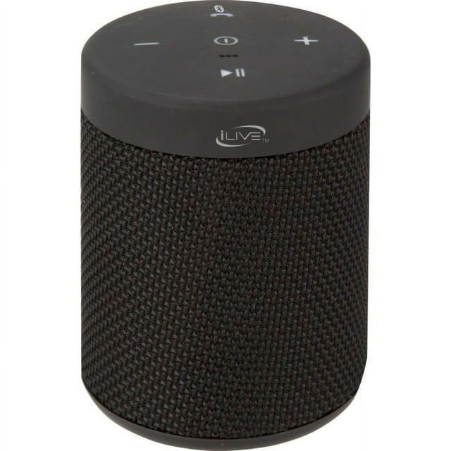 iLive ISBW108 Waterproof Fabric Wireless Bluetooth Speaker - Black