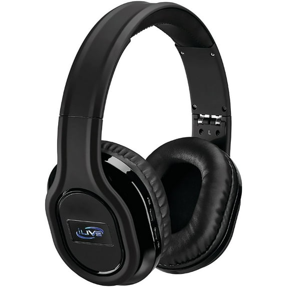 iLive Noise Cancelling Wireless Headphones, IAHP87, Black