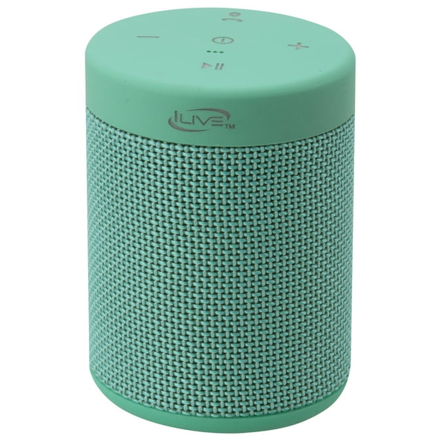 iLive Portable Bluetooth Speaker, Turquoise, ISBW108